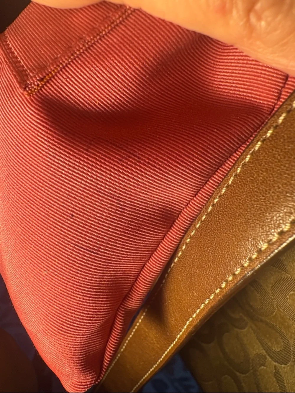 Coach Brown Signature Canvas Crossbody